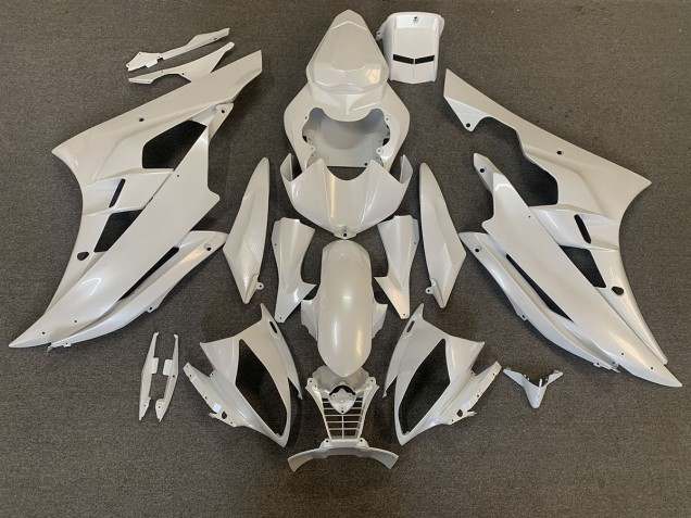 06-07 Bianco Perla R6 Carene Moto 06-07 Bianco Perla R6 Carene Moto