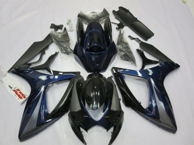 06-07 Blu & Grigio GSXR 600-750 Carene Moto