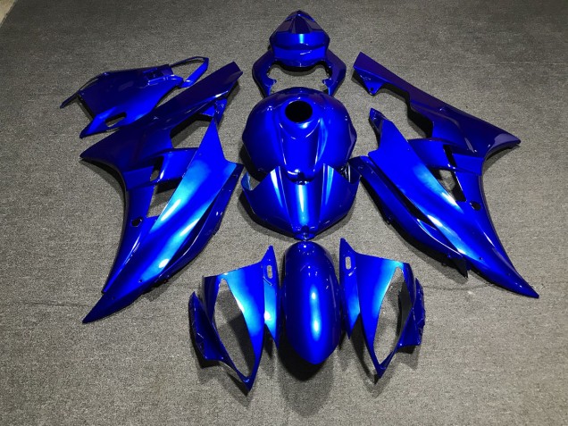 06-07 Blu Metallizzato Tinta Unita R6 Carene Moto 06-07 Blu Metallizzato Tinta Unita R6 Carene Moto