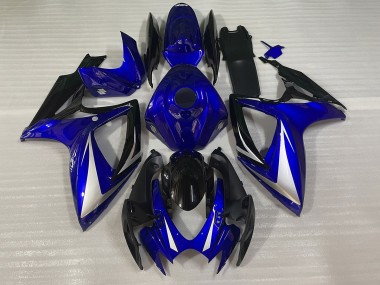 06-07 Blu Nero & Bianco Speciale GSXR 600-750 Carene Moto