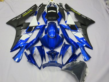 06-07 Depp Blu Con Decalcomania Gialla R6 Carene Moto