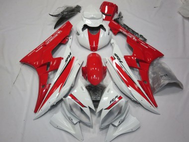 06-07 Design In Stile Bianco Rosso R6 Carene Moto
