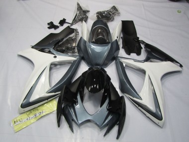 06-07 Grigio & Bianco GSXR 600-750 Carene Moto