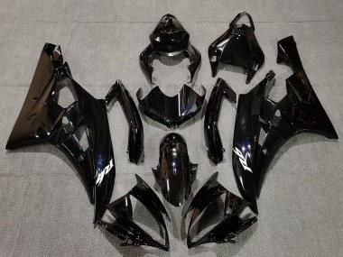06-07 Nero Lucido & Blu Perla R6 Carene Moto