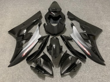 06-07 Perno Rosso Nero Opaco R6 Carene Moto