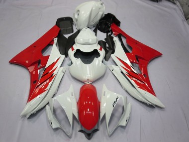 06-07 Rosso & Bianco R6 Carene Moto