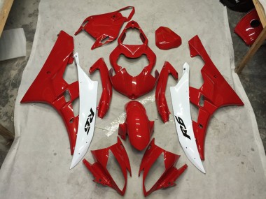 06-07 Rosso & Bianco R6 Carene Moto