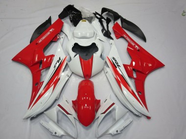 06-07 Rosso Bianco Stile OEM R6 Carene Moto
