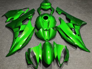 06-07 Verde Lucido R6 Carene Moto