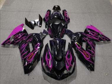 06-11 Rosa Fiamma ZX14R Carene Moto