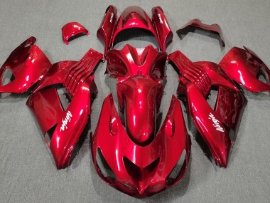 06-11 Rosso Lucido ZX14R Carene Moto