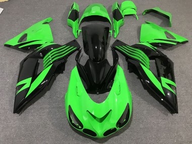 06-11 Verde Acceso ZX14R Carene Moto