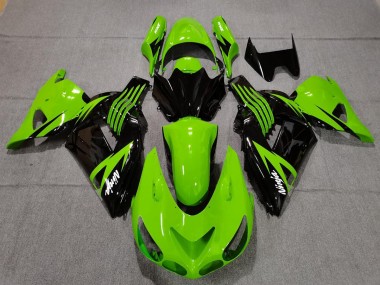 06-11 Verde Lime & Nero ZX14R Carene Moto