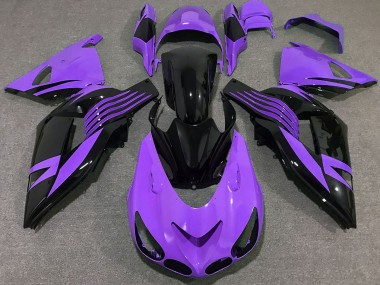 06-11 Viola Brillante ZX14R Carene Moto