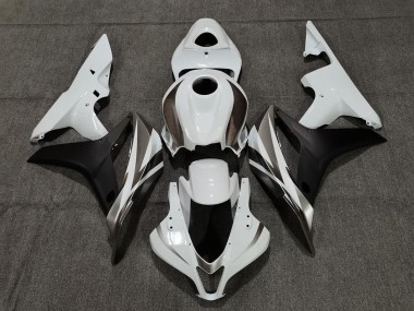 07-08 Bianco Grafite & Nero CBR600RR Carene Moto