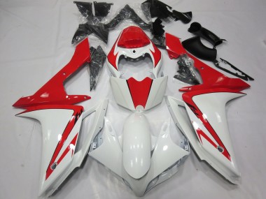 07-08 Bianco Rosso Personalizzato R1 Carene Moto