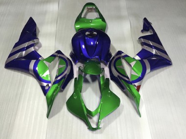 07-08 Blu Verde Capitan America CBR600RR Carene Moto