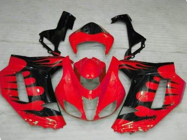 07-08 Flamme Rouge ZX6R Carene Moto