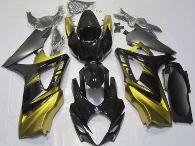 07-08 Nero Lucido & Giallo GSXR 1000 Carene Moto