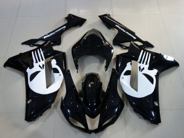 07-08 Nero Lucido & Teschio ZX6R Carene Moto