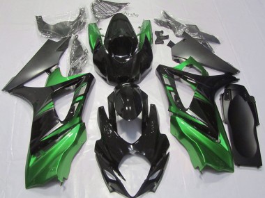 07-08 Nero Lucido & Verde GSXR 1000 Carene Moto