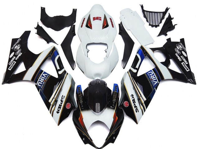07-08 Stile VIRU Personalizzato GSXR 1000 Carene Moto 07-08 Stile VIRU Personalizzato GSXR 1000 Carene Moto