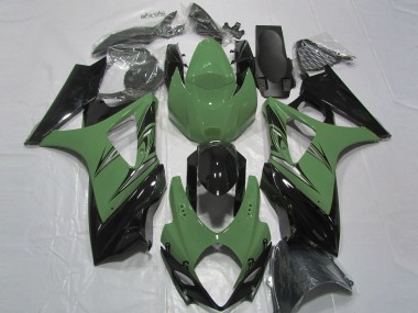 07-08 Verde Foresta & Nero GSXR 1000 Carene Moto