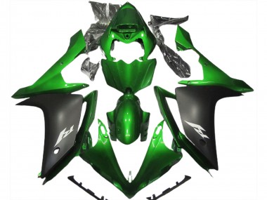 07-08 Verde Lucido & Nero R1 Carene Moto