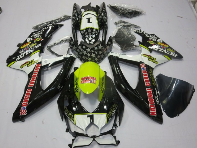 08-10 National Guard GSXR 600-750 Carene Moto 08-10 National Guard GSXR 600-750 Carene Moto