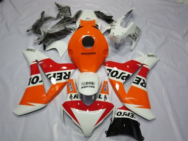 08-11 Design Bianco Repsol CBR1000RR Carene Moto