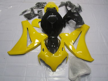 08-11 Giallo Trasparente & Nero CBR1000RR Carene Moto