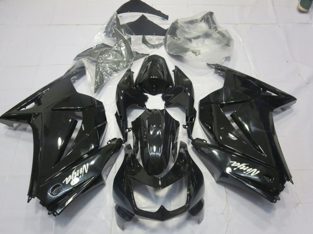 08-12 Nero Lucido Ninja 250 Carene Moto 08-12 Nero Lucido Ninja 250 Carene Moto