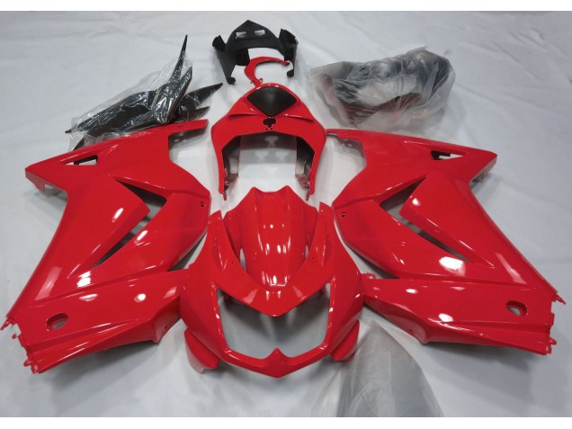 08-12 Rosso Lucido Ninja 250 Carene Moto 08-12 Rosso Lucido Ninja 250 Carene Moto