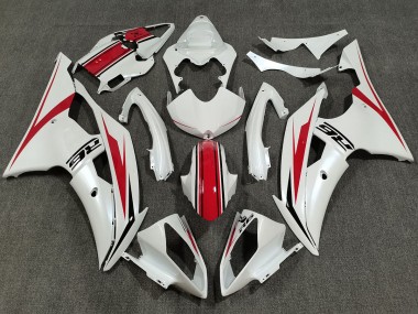 08-16 Bianco Perla & Rosso Lucido R6 Carene Moto