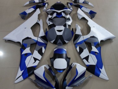 08-16 Blu Neve Mimetico R6 Carene Moto