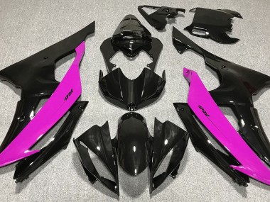 08-16 Nero Lucido & Rosa R6 Carene Moto