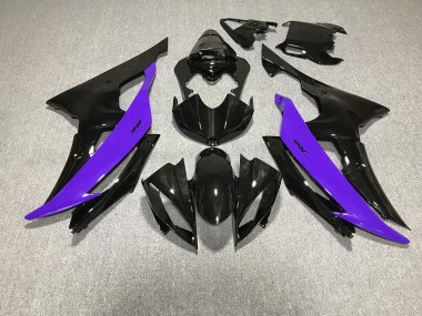 08-16 Nero Lucido & Viola R6 Carene Moto