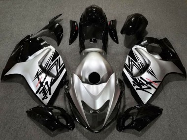08-20 Design Nero Lucido & Argento GSXR 1300 Carene Moto