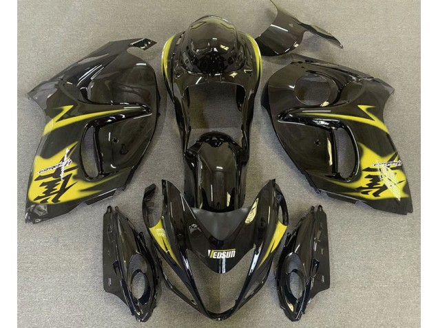 08-20 Nero Lucido & Giallo GSXR 1300 Carene Moto 08-20 Nero Lucido & Giallo GSXR 1300 Carene Moto