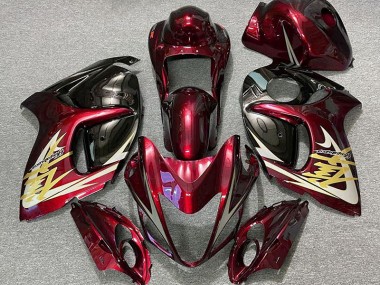 08-20 Rosso Intenso & Oro GSXR 1300 Carene Moto