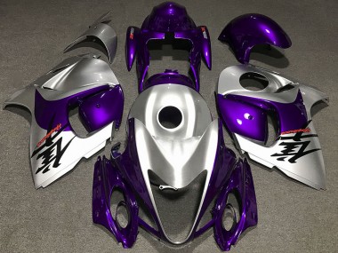 08-20 Viola Lucido & Argento GSXR 1300 Carene Moto