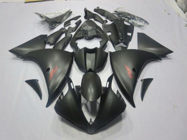 09-11 Nero Opaco Rosso R1 Carene Moto