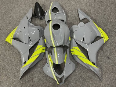 09-12 Gris Nardo Et Jaune Haute Visibilité CBR600RR Carene Moto