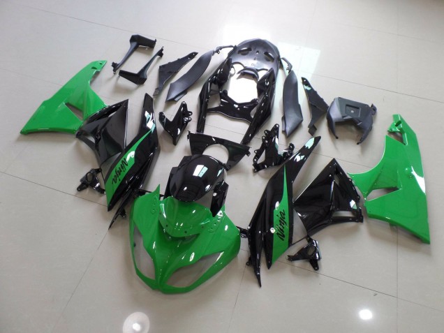 09-12 Ninja Verde Nero ZX6R Carene Moto 09-12 Ninja Verde Nero ZX6R Carene Moto