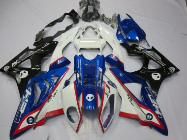 09-14 Alieno Blu & Bianco S1000RR Carene Moto