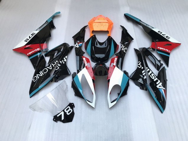 09-14 Alieno Blu & Bianco S1000RR Carene Moto 09-14 Alieno Blu & Bianco S1000RR Carene Moto