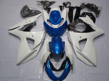 09-16 Bianco & Blu GSXR 1000 Carene Moto