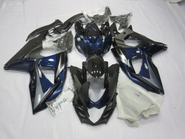09-16 Blu Argento & Nero GSXR 1000 Carene Moto