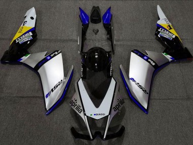 10-15 Argento Pirelli & Blu RSV4 1000 Carene Moto