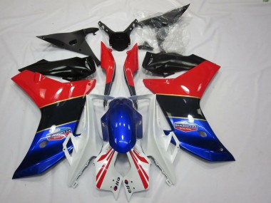 11-12 Striscia Dorata Tricolore CBR600F Carene Moto